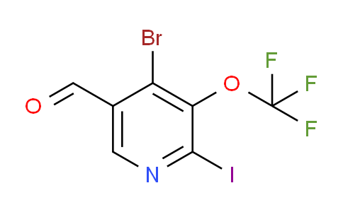 AM228842 | 1803948-51-7 | 4-Bromo-2-iodo-3-(trifluoromethoxy)pyridine-5-carboxaldehyde