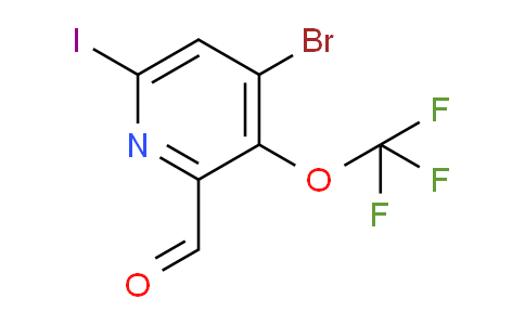 AM228843 | 1804580-65-1 | 4-Bromo-6-iodo-3-(trifluoromethoxy)pyridine-2-carboxaldehyde