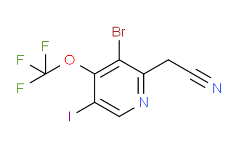 AM228848 | 1804392-20-8 | 3-Bromo-5-iodo-4-(trifluoromethoxy)pyridine-2-acetonitrile