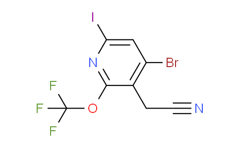 AM228849 | 1804392-41-3 | 4-Bromo-6-iodo-2-(trifluoromethoxy)pyridine-3-acetonitrile