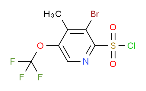 AM228852 | 1804579-37-0 | 3-Bromo-4-methyl-5-(trifluoromethoxy)pyridine-2-sulfonyl chloride