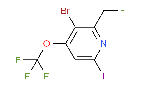 AM228858 | 1803678-18-3 | 3-Bromo-2-(fluoromethyl)-6-iodo-4-(trifluoromethoxy)pyridine