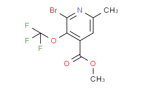 AM228869 | 1803614-42-7 | Methyl 2-bromo-6-methyl-3-(trifluoromethoxy)pyridine-4-carboxylate