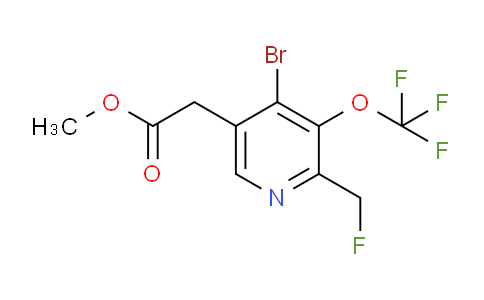 AM22887 | 1804638-66-1 | Methyl 4-bromo-2-(fluoromethyl)-3-(trifluoromethoxy)pyridine-5-acetate