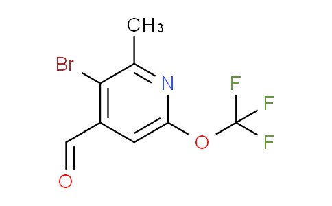 AM228875 | 1803950-89-1 | 3-Bromo-2-methyl-6-(trifluoromethoxy)pyridine-4-carboxaldehyde