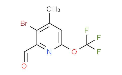 AM228876 | 1804603-27-7 | 3-Bromo-4-methyl-6-(trifluoromethoxy)pyridine-2-carboxaldehyde