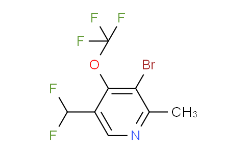 AM228881 | 1804580-37-7 | 3-Bromo-5-(difluoromethyl)-2-methyl-4-(trifluoromethoxy)pyridine