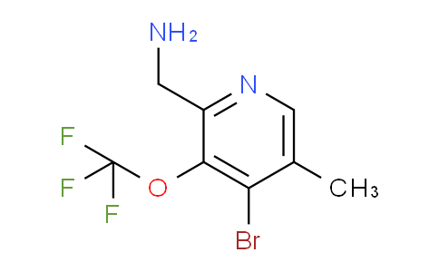 AM228896 | 1803955-96-5 | 2-(Aminomethyl)-4-bromo-5-methyl-3-(trifluoromethoxy)pyridine