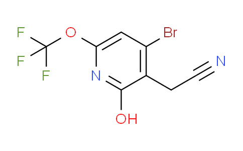 AM228898 | 1806210-71-8 | 4-Bromo-2-hydroxy-6-(trifluoromethoxy)pyridine-3-acetonitrile