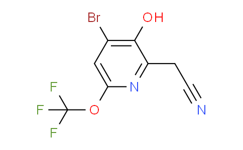 AM228900 | 1806082-96-1 | 4-Bromo-3-hydroxy-6-(trifluoromethoxy)pyridine-2-acetonitrile