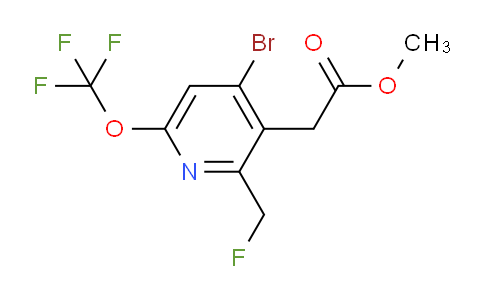 AM22892 | 1804547-88-3 | Methyl 4-bromo-2-(fluoromethyl)-6-(trifluoromethoxy)pyridine-3-acetate