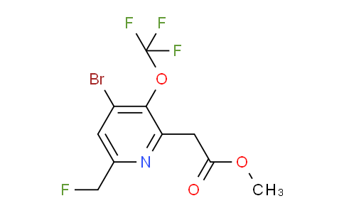 AM22893 | 1806080-89-6 | Methyl 4-bromo-6-(fluoromethyl)-3-(trifluoromethoxy)pyridine-2-acetate