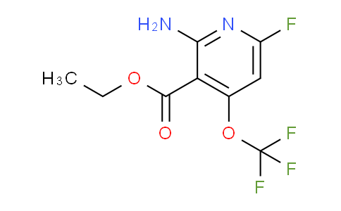 Ethyl 2-amino-6-fluoro-4-(trifluoromethoxy)pyridine-3-carboxylate