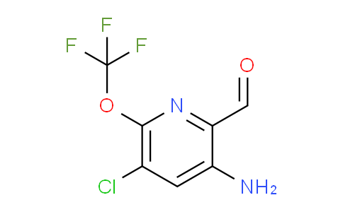 AM228940 | 1804586-01-3 | 3-Amino-5-chloro-6-(trifluoromethoxy)pyridine-2-carboxaldehyde