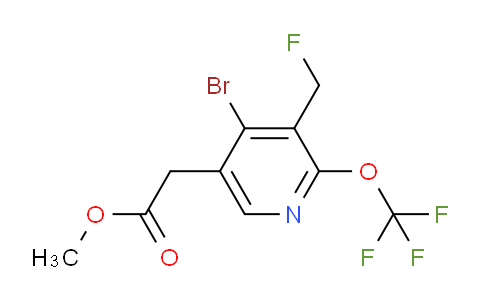 AM22896 | 1806219-94-2 | Methyl 4-bromo-3-(fluoromethyl)-2-(trifluoromethoxy)pyridine-5-acetate