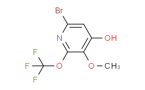 6-Bromo-4-hydroxy-3-methoxy-2-(trifluoromethoxy)pyridine