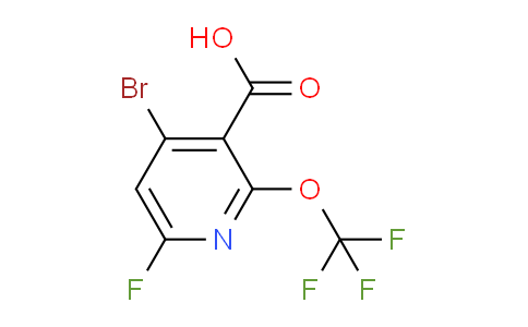 AM228979 | 1803968-85-5 | 4-Bromo-6-fluoro-2-(trifluoromethoxy)pyridine-3-carboxylic acid