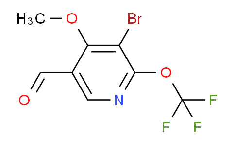 AM228988 | 1804635-69-5 | 3-Bromo-4-methoxy-2-(trifluoromethoxy)pyridine-5-carboxaldehyde
