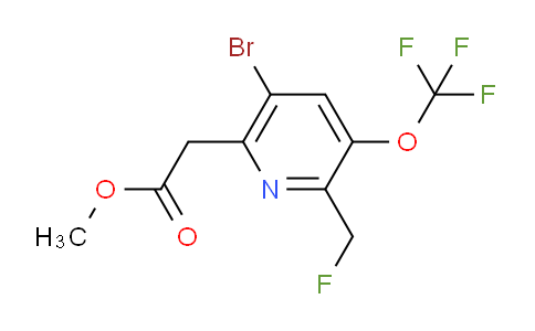 AM22899 | 1806208-90-1 | Methyl 5-bromo-2-(fluoromethyl)-3-(trifluoromethoxy)pyridine-6-acetate