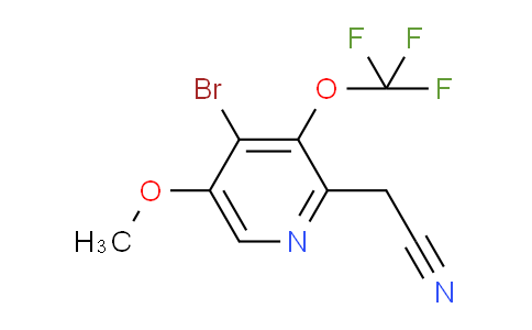 AM228992 | 1804635-25-3 | 4-Bromo-5-methoxy-3-(trifluoromethoxy)pyridine-2-acetonitrile