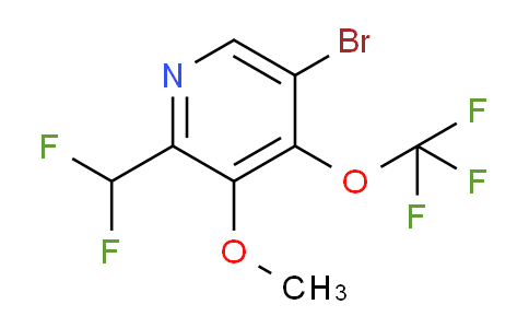 AM228995 | 1804396-55-1 | 5-Bromo-2-(difluoromethyl)-3-methoxy-4-(trifluoromethoxy)pyridine