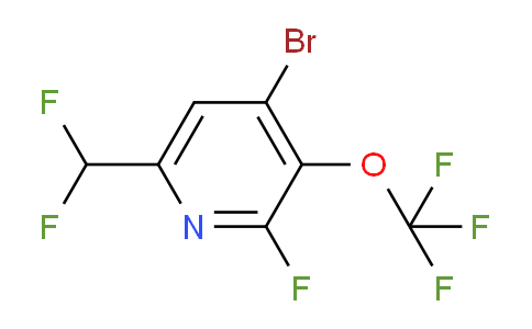 AM228999 | 1803908-64-6 | 4-Bromo-6-(difluoromethyl)-2-fluoro-3-(trifluoromethoxy)pyridine