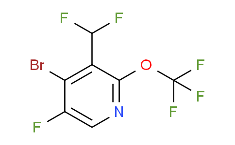 AM229000 | 1806221-57-7 | 4-Bromo-3-(difluoromethyl)-5-fluoro-2-(trifluoromethoxy)pyridine