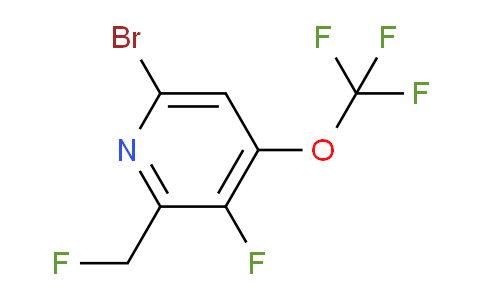 AM229005 | 1806024-75-8 | 6-Bromo-3-fluoro-2-(fluoromethyl)-4-(trifluoromethoxy)pyridine