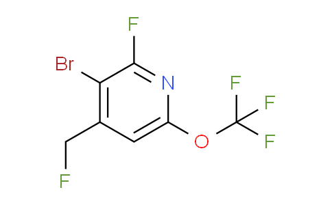 AM229006 | 1806220-20-1 | 3-Bromo-2-fluoro-4-(fluoromethyl)-6-(trifluoromethoxy)pyridine