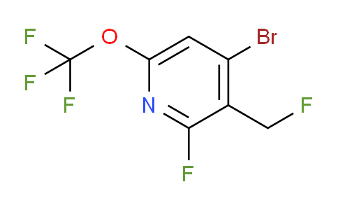 AM229010 | 1806175-79-0 | 4-Bromo-2-fluoro-3-(fluoromethyl)-6-(trifluoromethoxy)pyridine