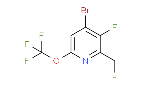 AM229012 | 1803988-70-6 | 4-Bromo-3-fluoro-2-(fluoromethyl)-6-(trifluoromethoxy)pyridine