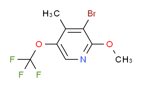 AM229020 | 1804614-53-6 | 3-Bromo-2-methoxy-4-methyl-5-(trifluoromethoxy)pyridine