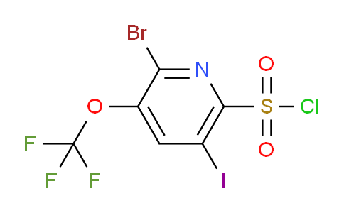AM229025 | 1806223-68-6 | 2-Bromo-5-iodo-3-(trifluoromethoxy)pyridine-6-sulfonyl chloride