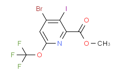 AM229029 | 1803990-29-5 | Methyl 4-bromo-3-iodo-6-(trifluoromethoxy)pyridine-2-carboxylate