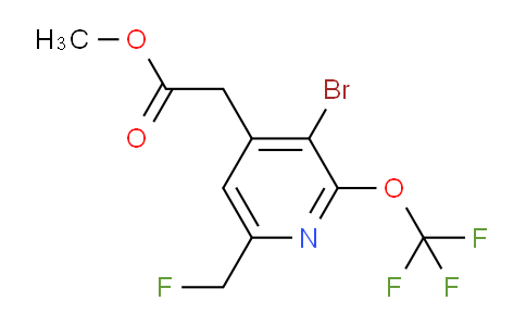 AM22903 | 1806081-19-5 | Methyl 3-bromo-6-(fluoromethyl)-2-(trifluoromethoxy)pyridine-4-acetate