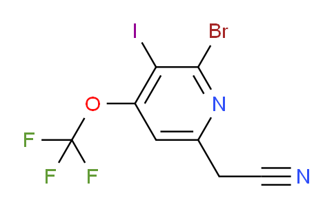 AM229038 | 1804594-71-5 | 2-Bromo-3-iodo-4-(trifluoromethoxy)pyridine-6-acetonitrile