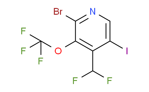 AM229044 | 1806115-76-3 | 2-Bromo-4-(difluoromethyl)-5-iodo-3-(trifluoromethoxy)pyridine