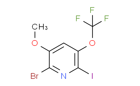 AM229066 | 1804564-67-7 | 2-Bromo-6-iodo-3-methoxy-5-(trifluoromethoxy)pyridine