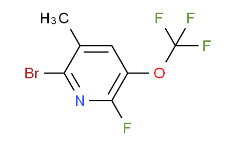 AM229070 | 1806174-63-9 | 2-Bromo-6-fluoro-3-methyl-5-(trifluoromethoxy)pyridine