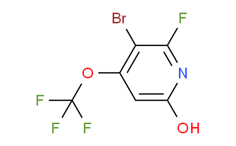 AM229086 | 1803618-60-1 | 3-Bromo-2-fluoro-6-hydroxy-4-(trifluoromethoxy)pyridine