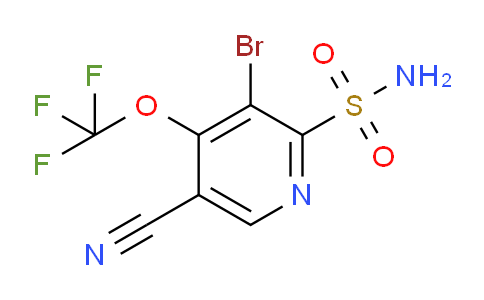 AM229093 | 1803618-28-1 | 3-Bromo-5-cyano-4-(trifluoromethoxy)pyridine-2-sulfonamide