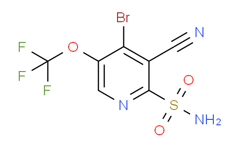 AM229095 | 1804598-66-0 | 4-Bromo-3-cyano-5-(trifluoromethoxy)pyridine-2-sulfonamide