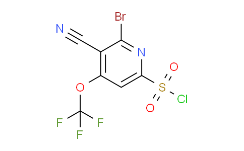 AM229103 | 1806199-37-0 | 2-Bromo-3-cyano-4-(trifluoromethoxy)pyridine-6-sulfonyl chloride