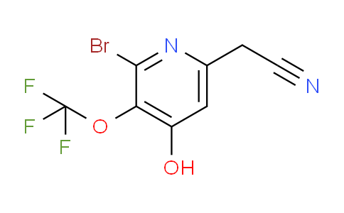 AM229107 | 1806217-03-7 | 2-Bromo-4-hydroxy-3-(trifluoromethoxy)pyridine-6-acetonitrile