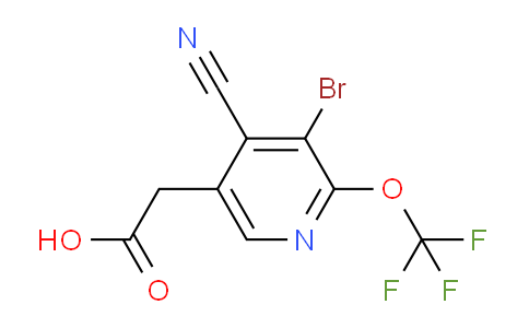 AM229113 | 1803617-64-2 | 3-Bromo-4-cyano-2-(trifluoromethoxy)pyridine-5-acetic acid