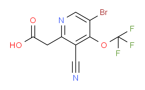 AM229115 | 1804589-06-7 | 5-Bromo-3-cyano-4-(trifluoromethoxy)pyridine-2-acetic acid