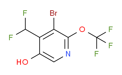 AM229119 | 1804602-55-8 | 3-Bromo-4-(difluoromethyl)-5-hydroxy-2-(trifluoromethoxy)pyridine