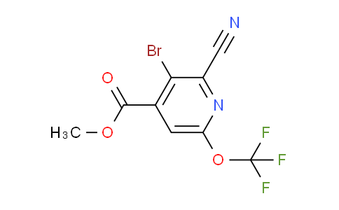 AM229121 | 1804645-00-8 | Methyl 3-bromo-2-cyano-6-(trifluoromethoxy)pyridine-4-carboxylate