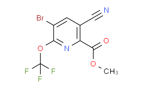 AM229123 | 1804394-29-3 | Methyl 3-bromo-5-cyano-2-(trifluoromethoxy)pyridine-6-carboxylate