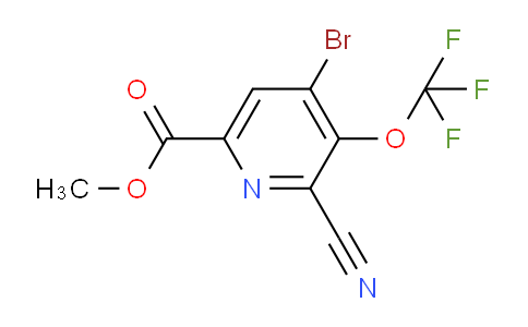 AM229124 | 1804645-09-7 | Methyl 4-bromo-2-cyano-3-(trifluoromethoxy)pyridine-6-carboxylate